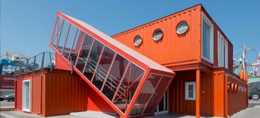 Shipping Container Office | 360Connect