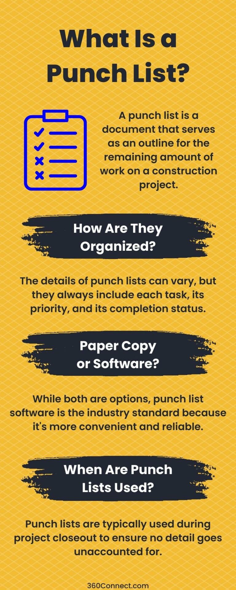 Why is a Punch List so Critical to Success? 360Connect