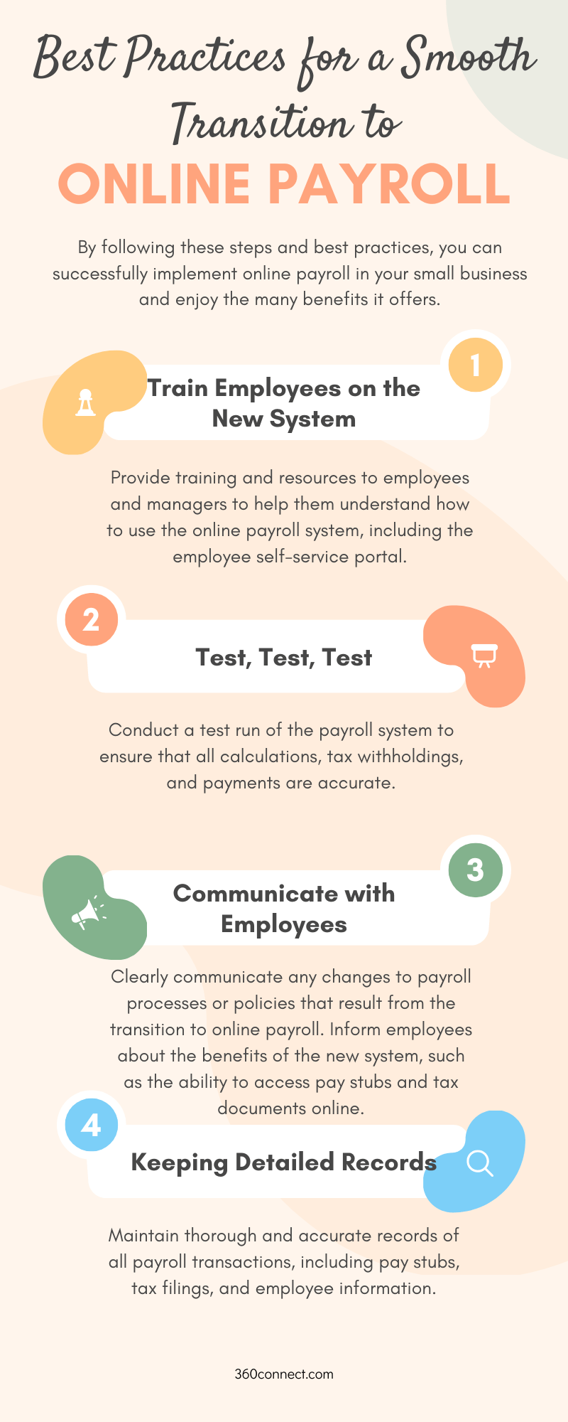 best practices for a smooth transition to online payroll