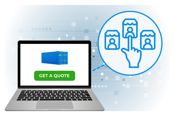 B2B Online Marketplace Shipping Container